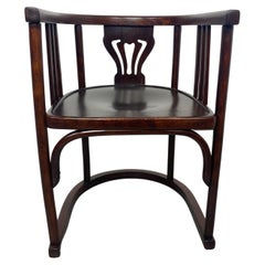Art nouveau office chair by Thonet