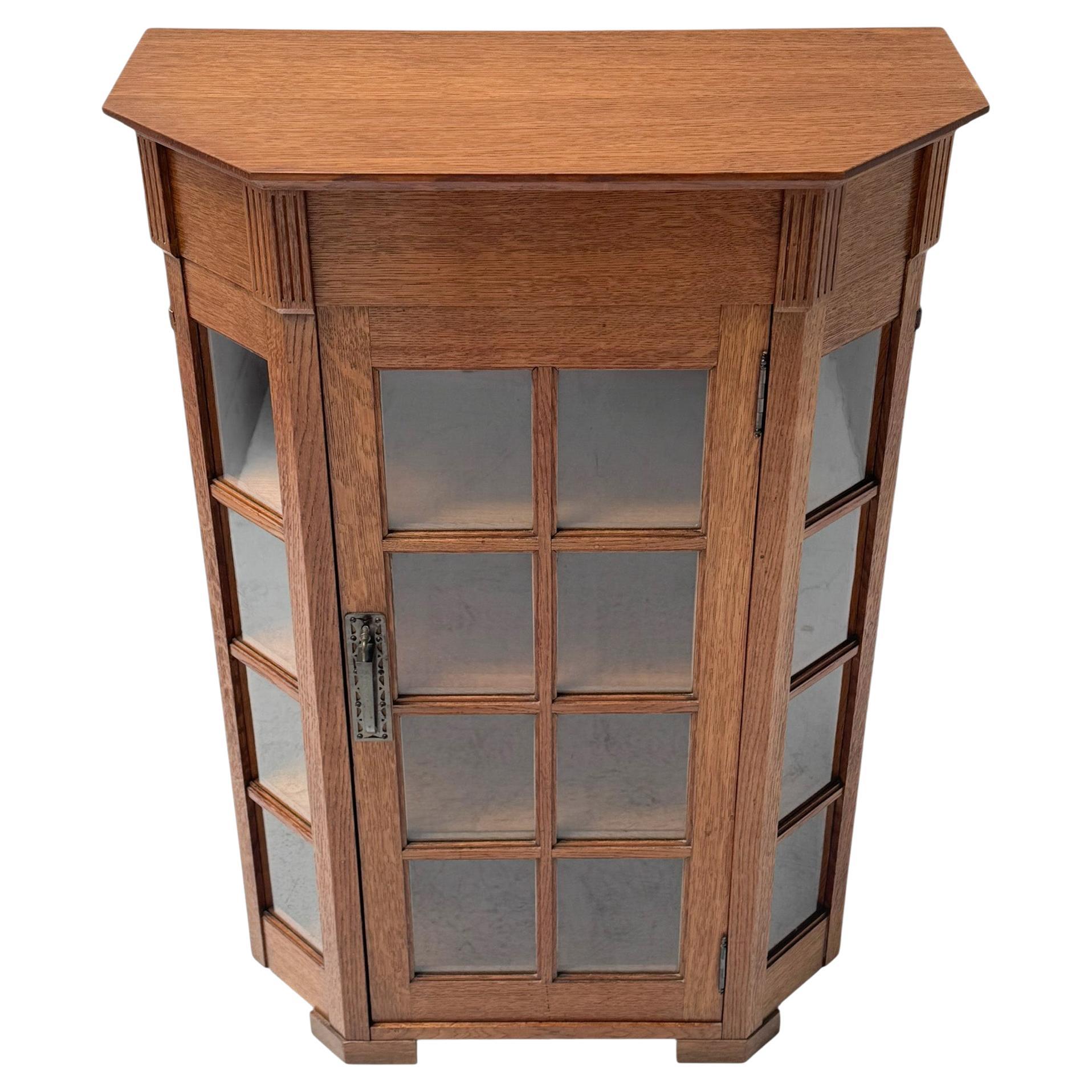 Armoire à une porte Art Nouveau par H. F. Jansen & Zonen Amsterdam, années 1900 en vente