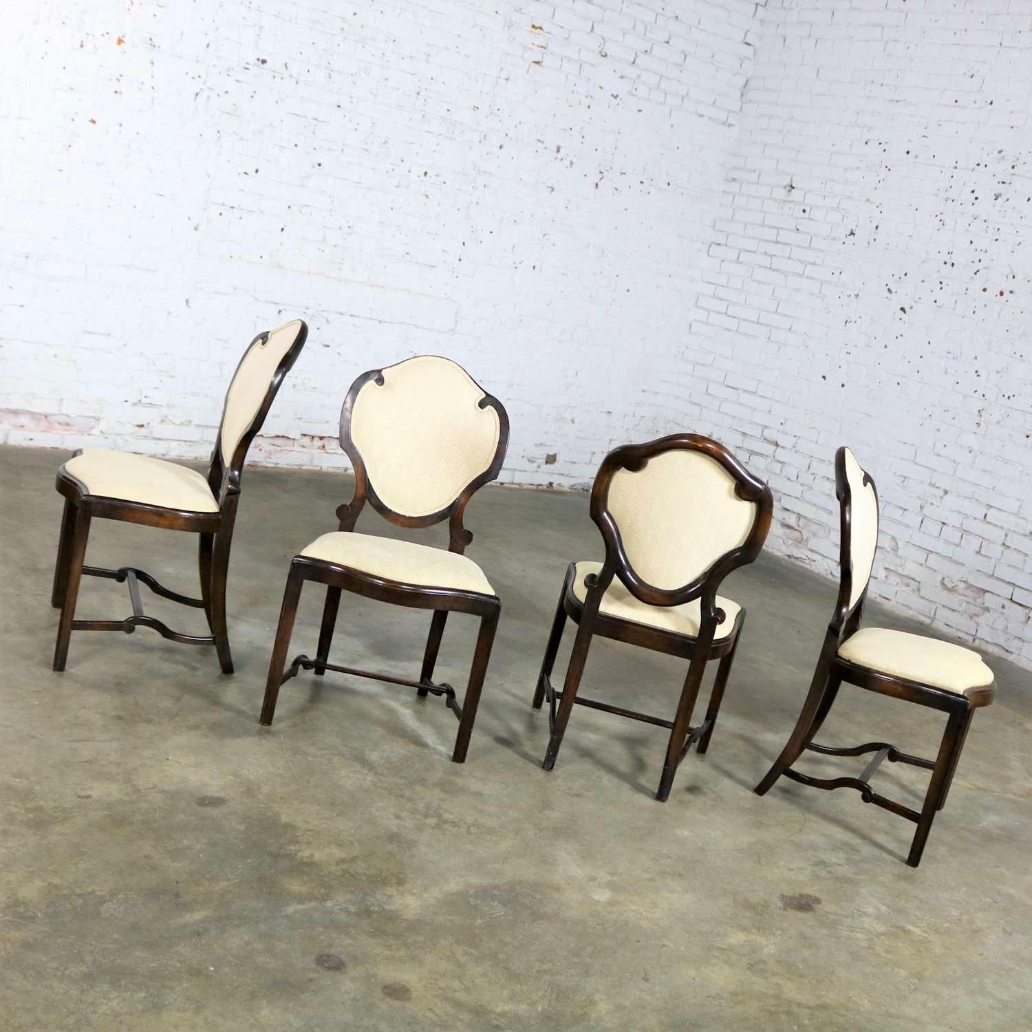 art deco dining chairs