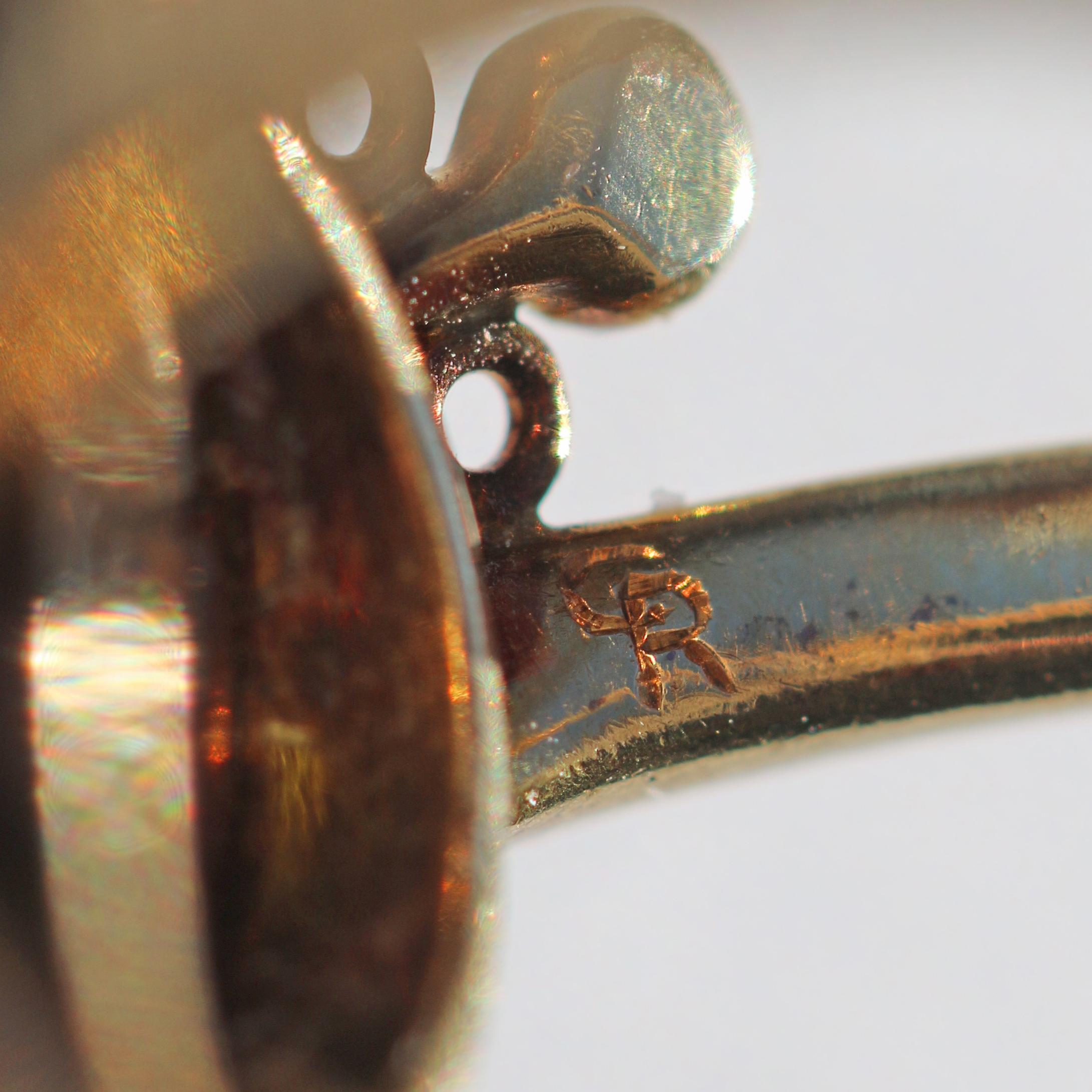 Art Nouveau Ouroborus Serpent Ring Attributed to Charles Rivaud 3
