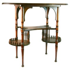 Art Nouveau Oval  Side/Sofa Table