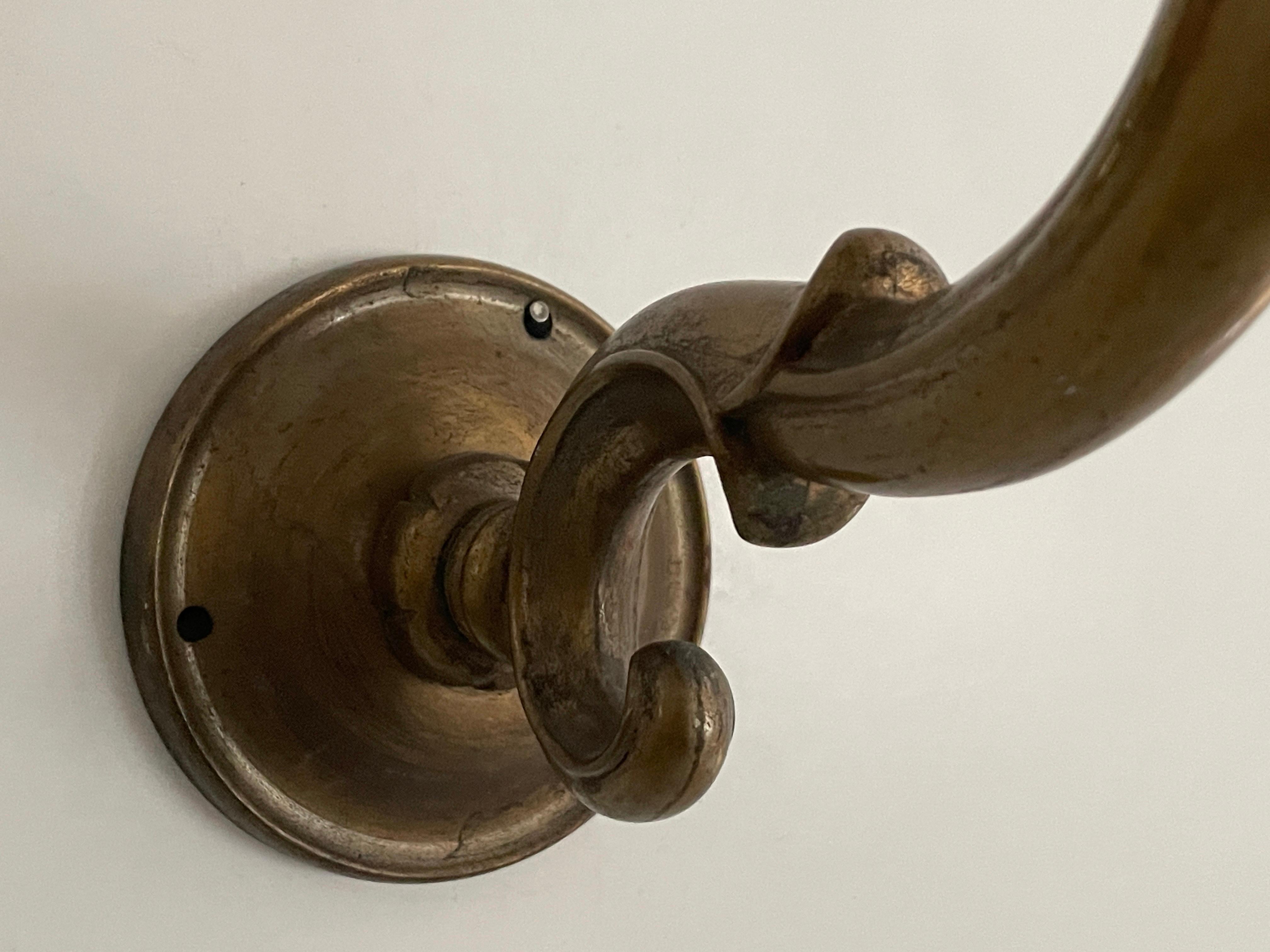 Coppia di lampade Art Nouveau in ottone, anni '40, Germania in vendita 2