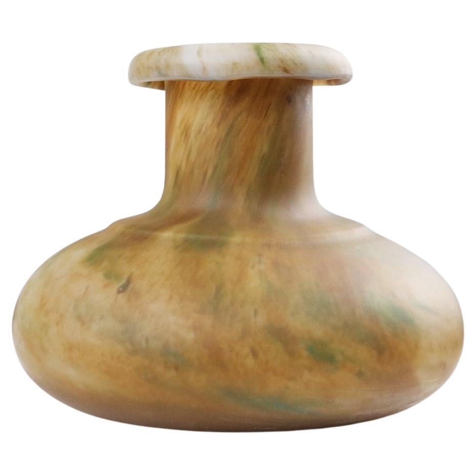 Art Nouveau pâte de verre Vase, France 1920s