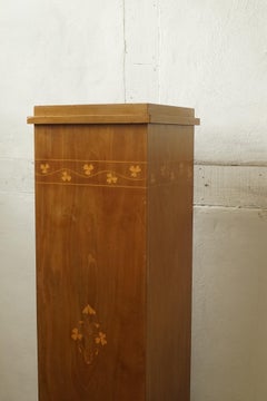 Art Nouveau pedestal by Johannes Jensen, Severin & Andreas Jensen Denmark C.1903