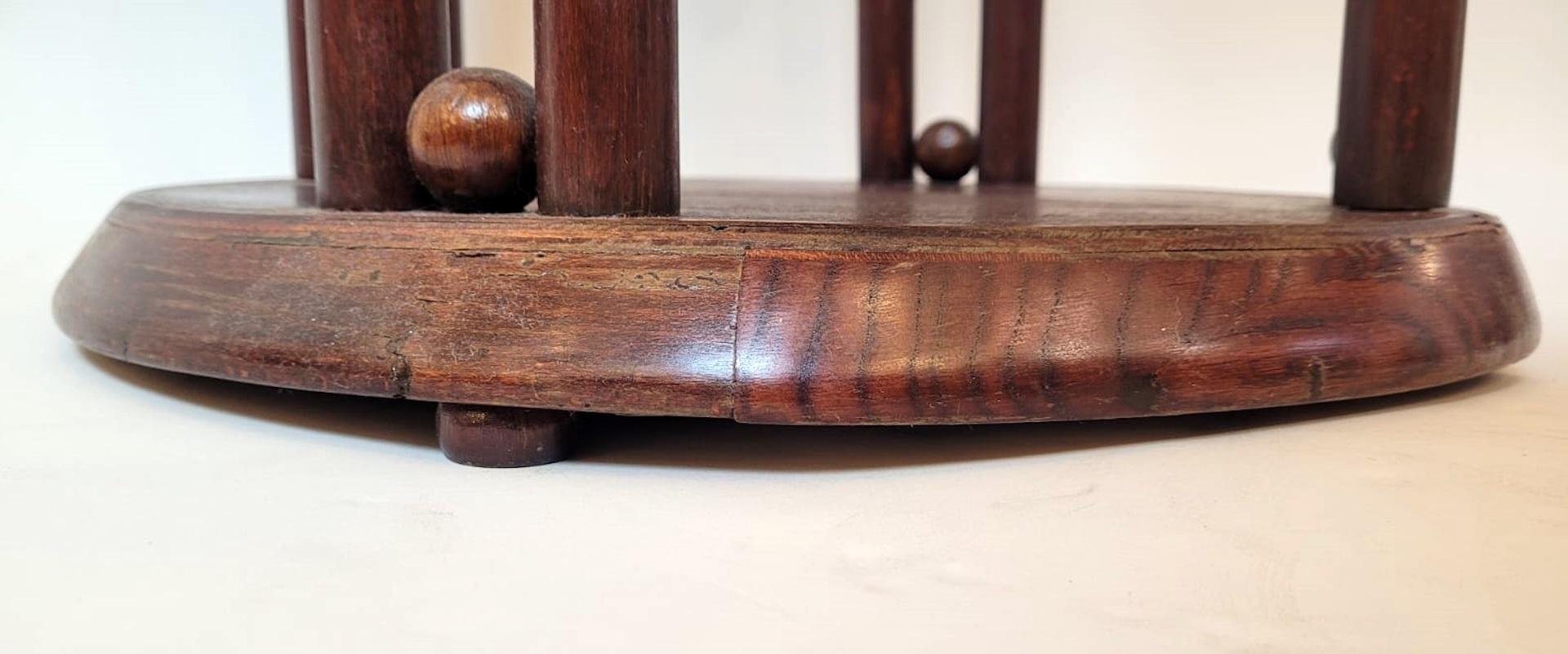 Early 20th Century Art Nouveau Pedestal Table By Jacob And Josef Kohn For Sale