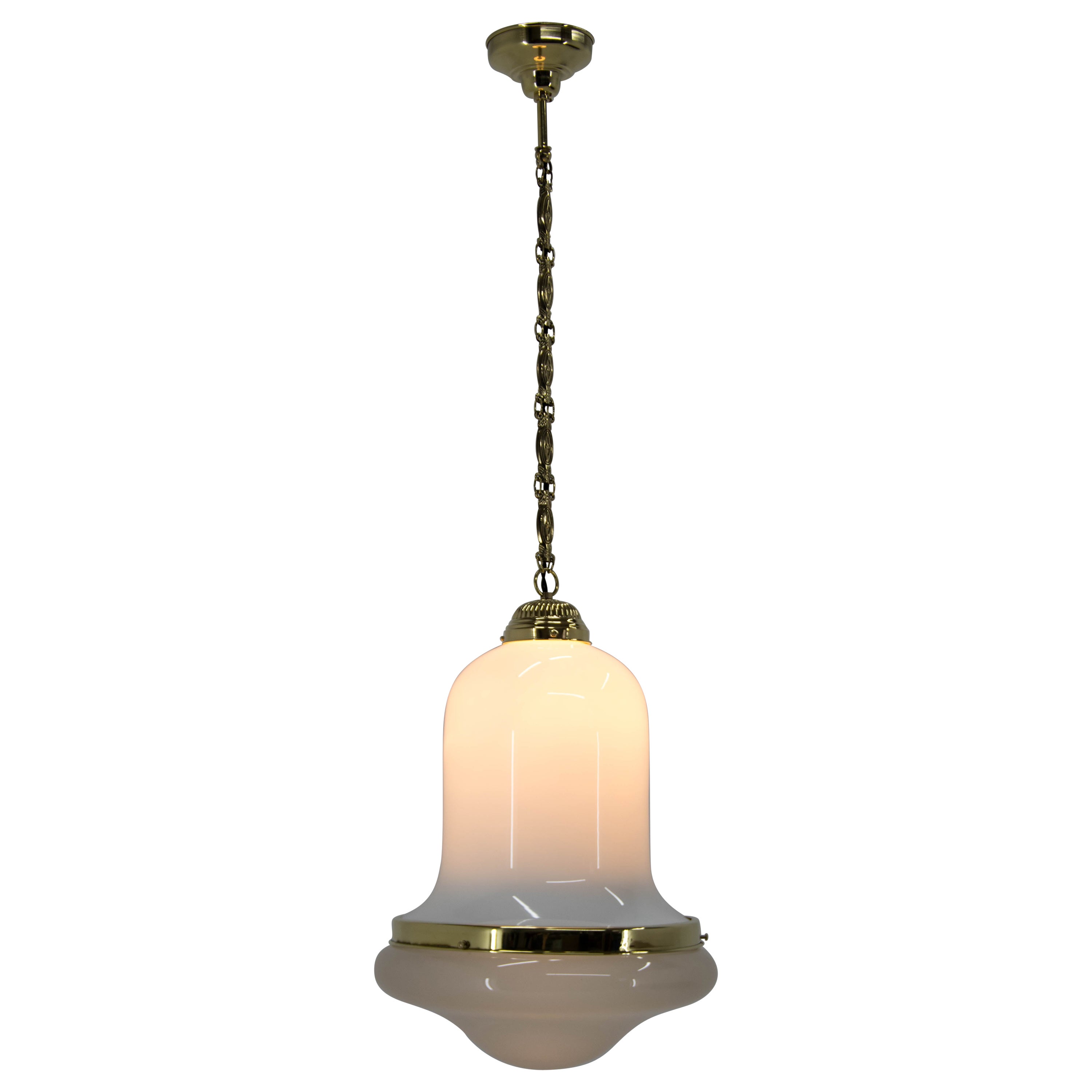 Art Nouveau Pendant, 1920s, Restored