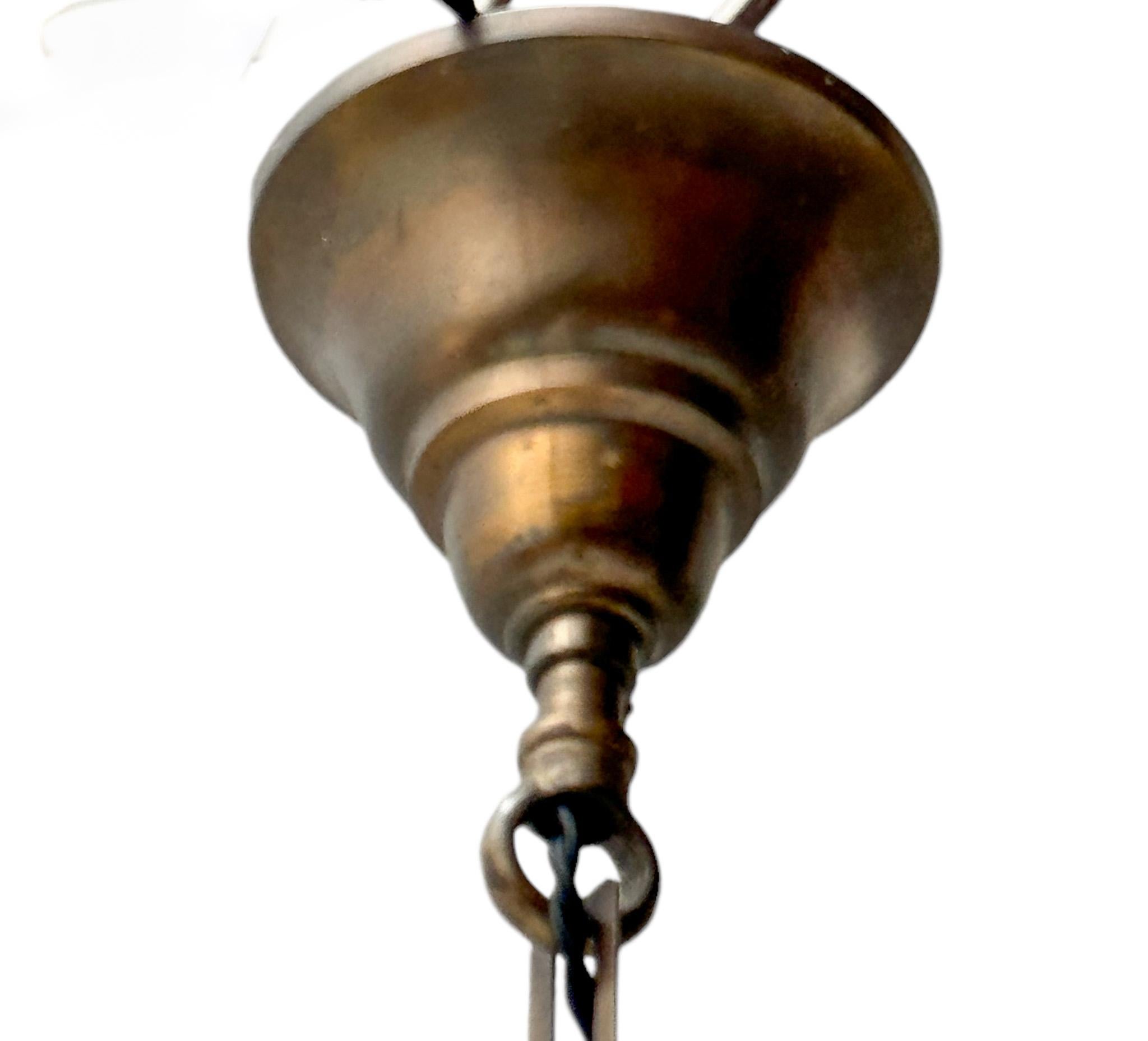 Art Nouveau Pendant Lamp, 1900s 2