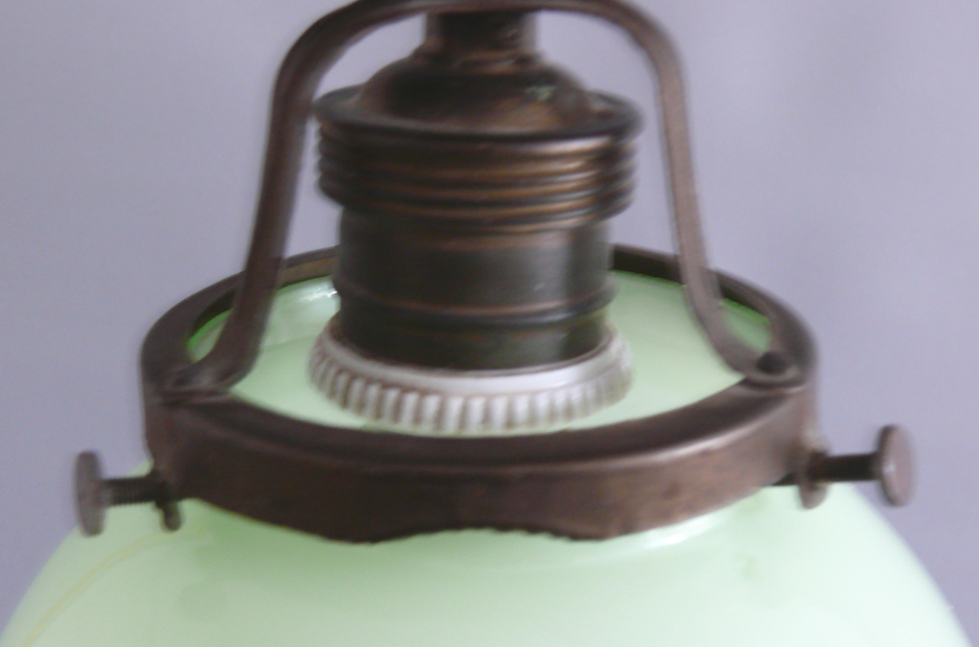 Lámpara colgante Art Nouveau, Años 1910 - 1920 en Bueno estado para la venta en Schwerin, MV