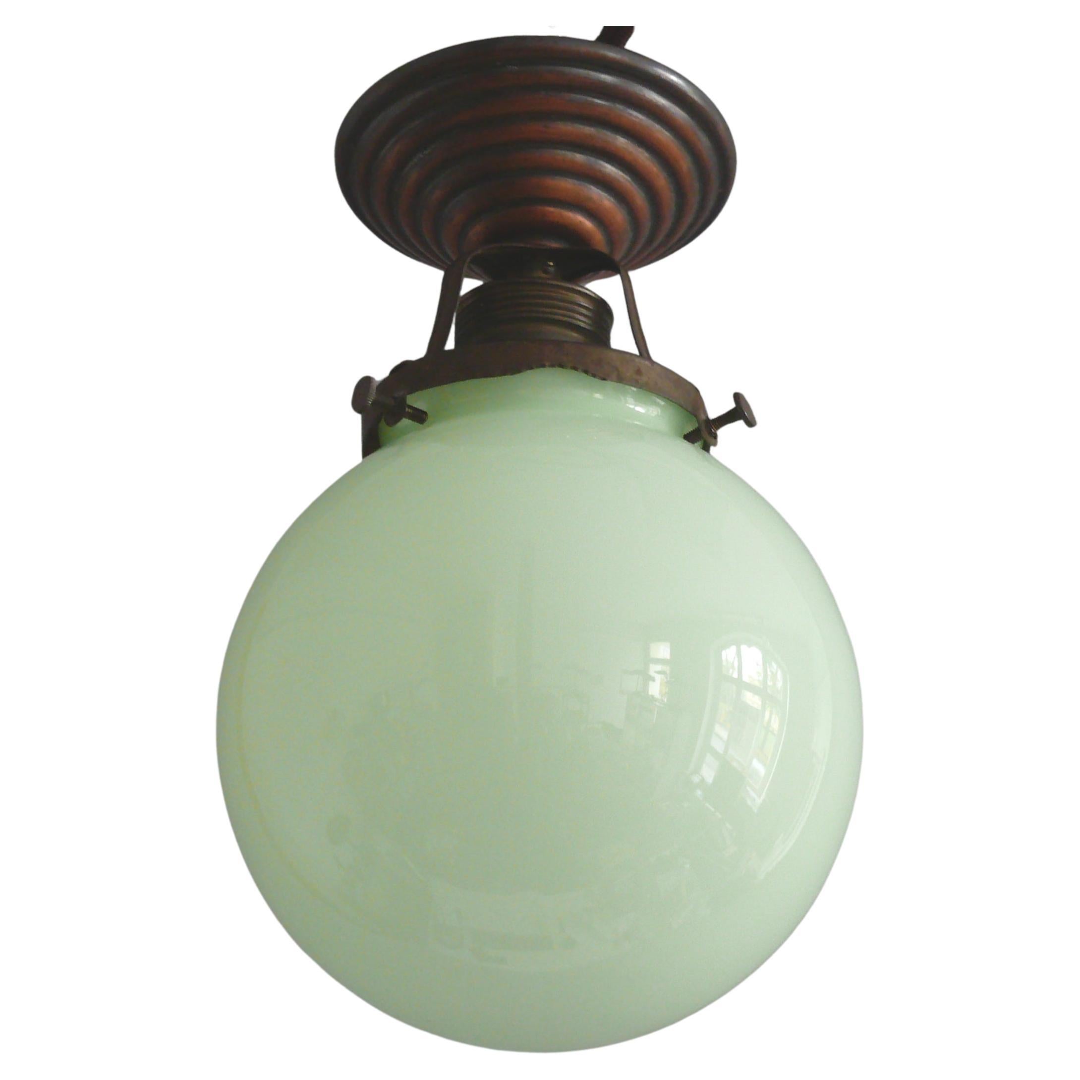 Art Nouveau Pendant Light, 1910s - 1920s