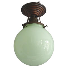 Art Nouveau Pendant Light, 1910s - 1920s