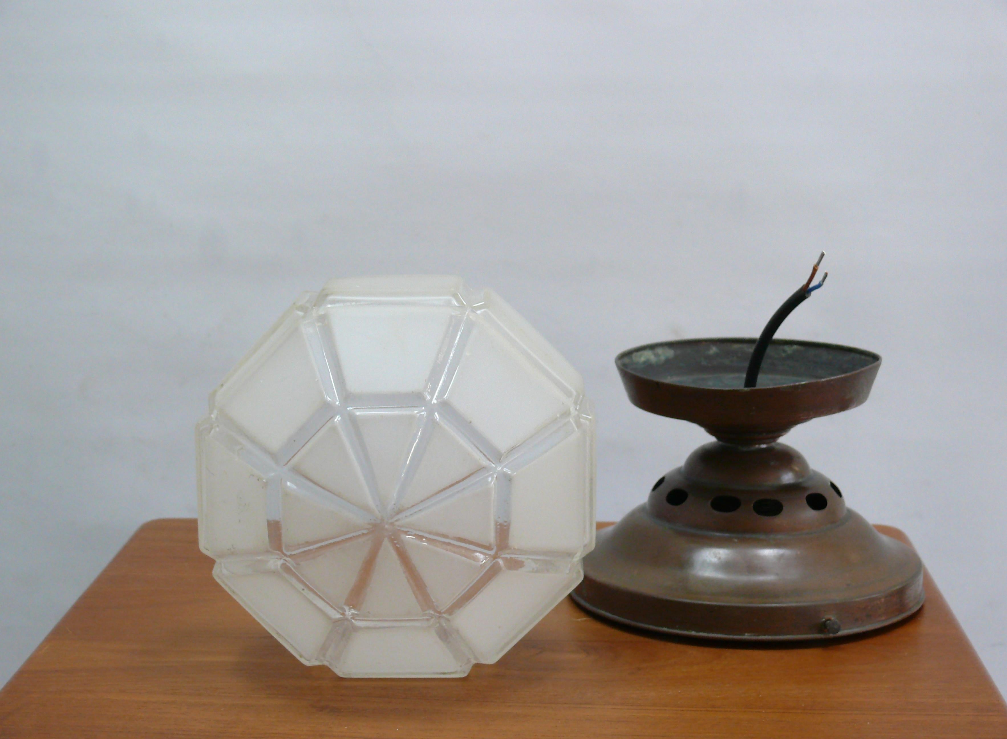 German Art Nouveau Pendant Light, 1910s - 1930s For Sale