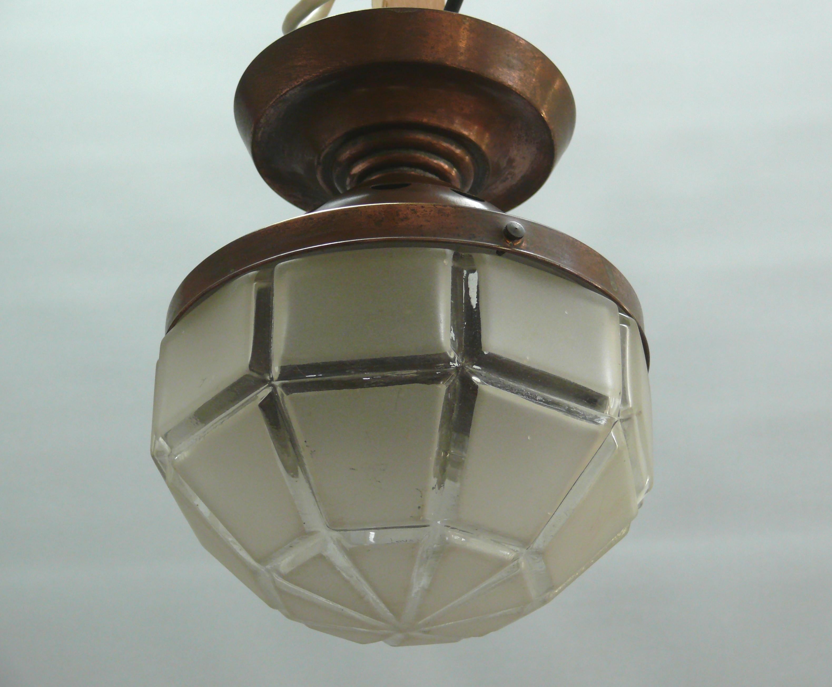 Art Nouveau Pendant Light, 1910s - 1930s For Sale 1