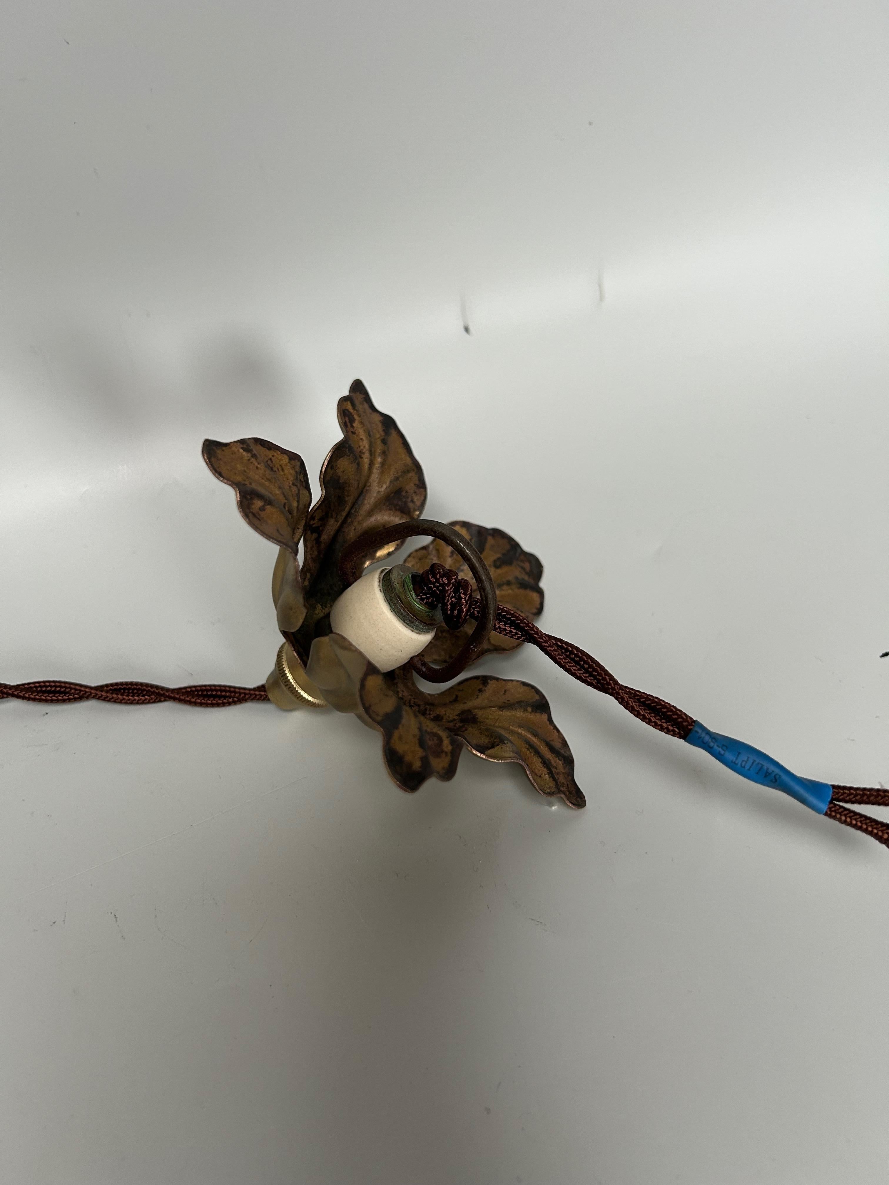 Lampada a sospensione Art Nouveau di General Electric Francia in vendita 1