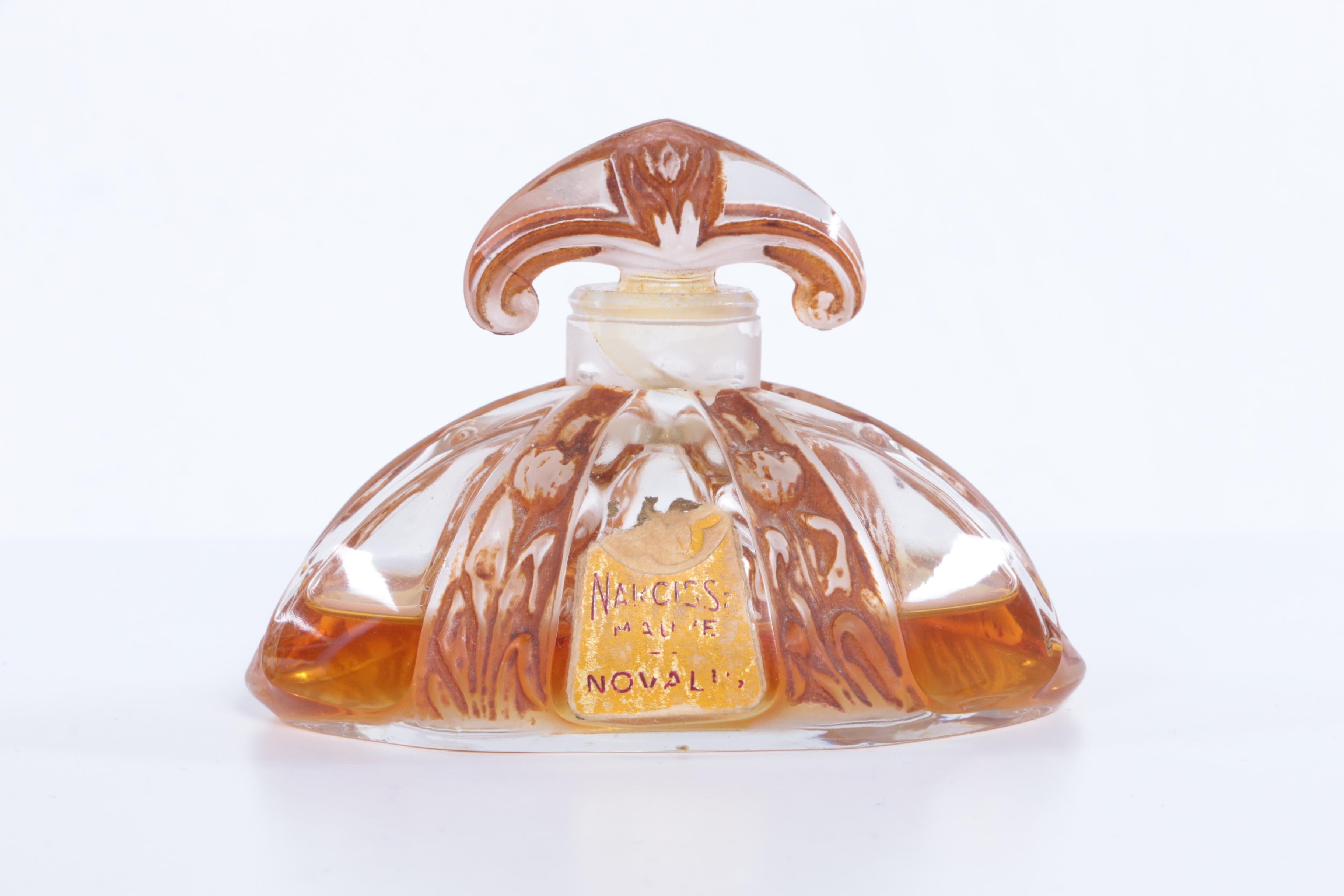 Art Nouveau perfume bottle by Julien Viard Depinoix 1920 For Sale 5