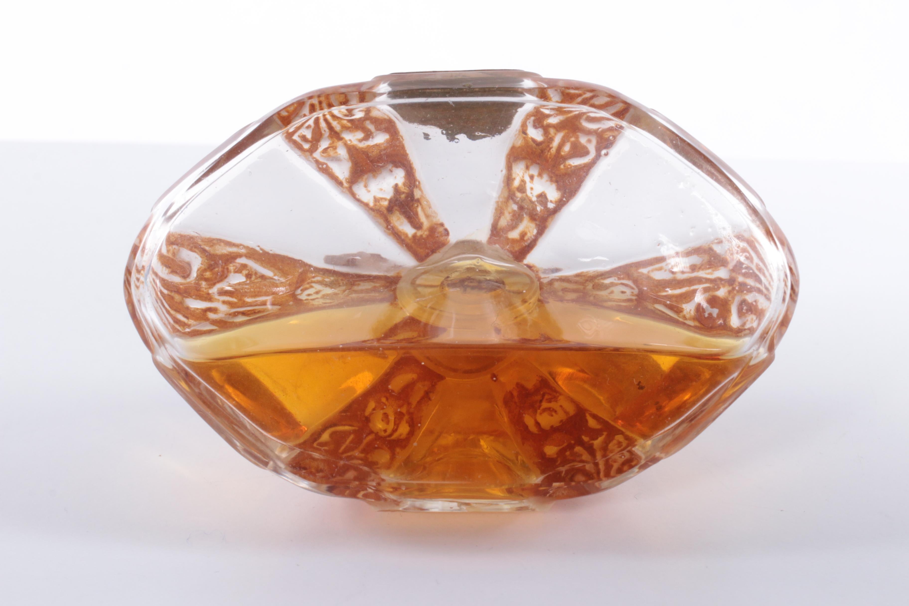 Art Nouveau perfume bottle by Julien Viard Depinoix 1920 For Sale 1