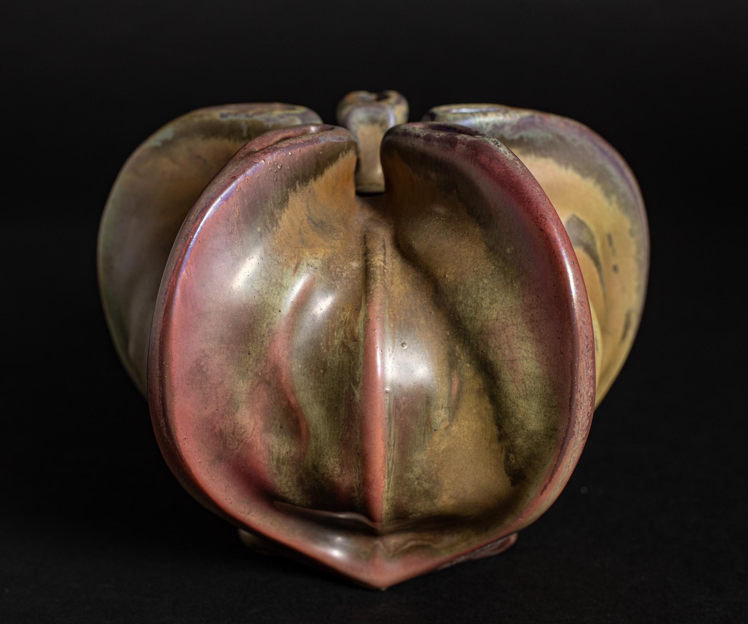 Vase Perianth Art Nouveau d'Ernest Bussiere 3