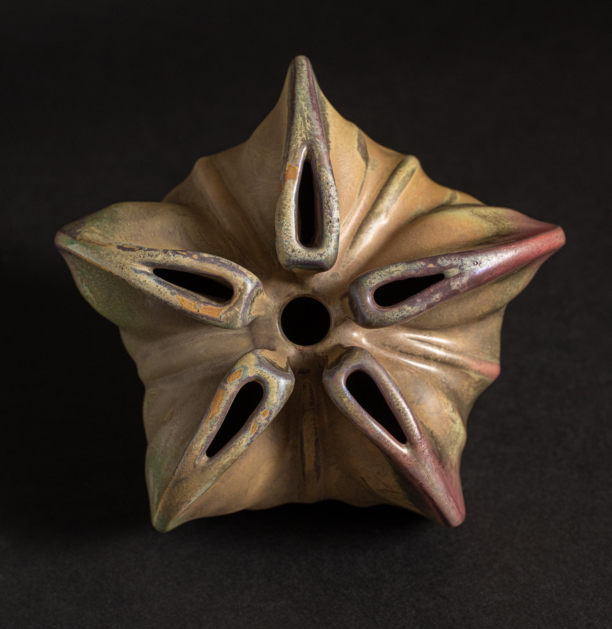 Vase Perianth Art Nouveau d'Ernest Bussiere 1
