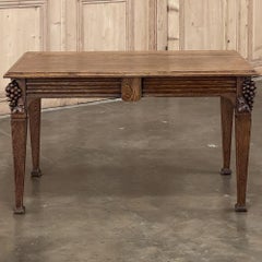 Art Nouveau Period French Chestnut Coffee Table