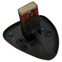 Art Nouveau Pewter Ashtray with Enamel by Archibald Knox for Liberty & Co Circa