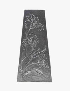 Art Nouveau Pewter Vase, Italy, Early 20th Century