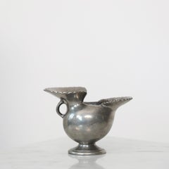 Art Nouveau Pewter Vase Just Andersen, 1920s, Denmark