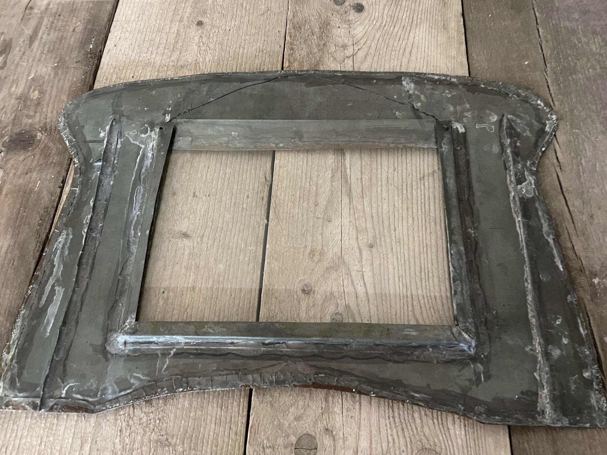 Zinc Art Nouveau  photo frame For Sale