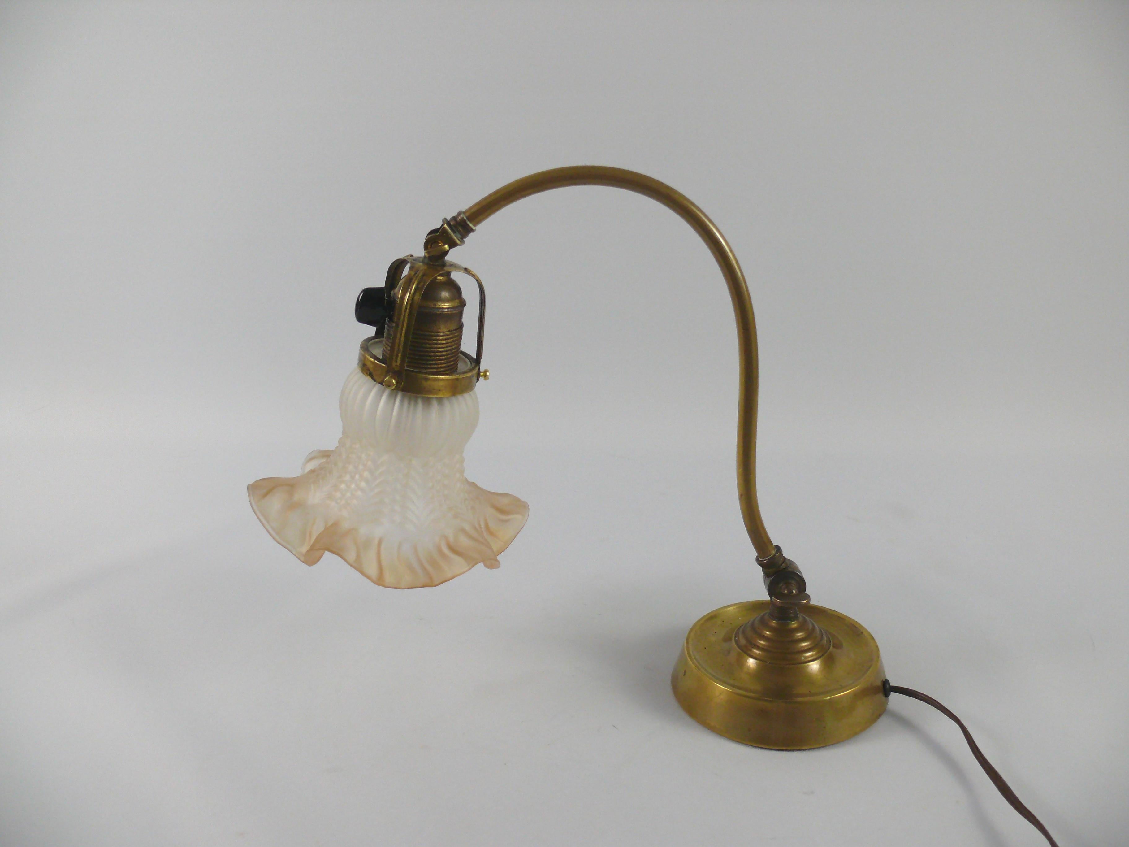 Jugendstil Art Nouveau Piano Lamp / Table Lamp