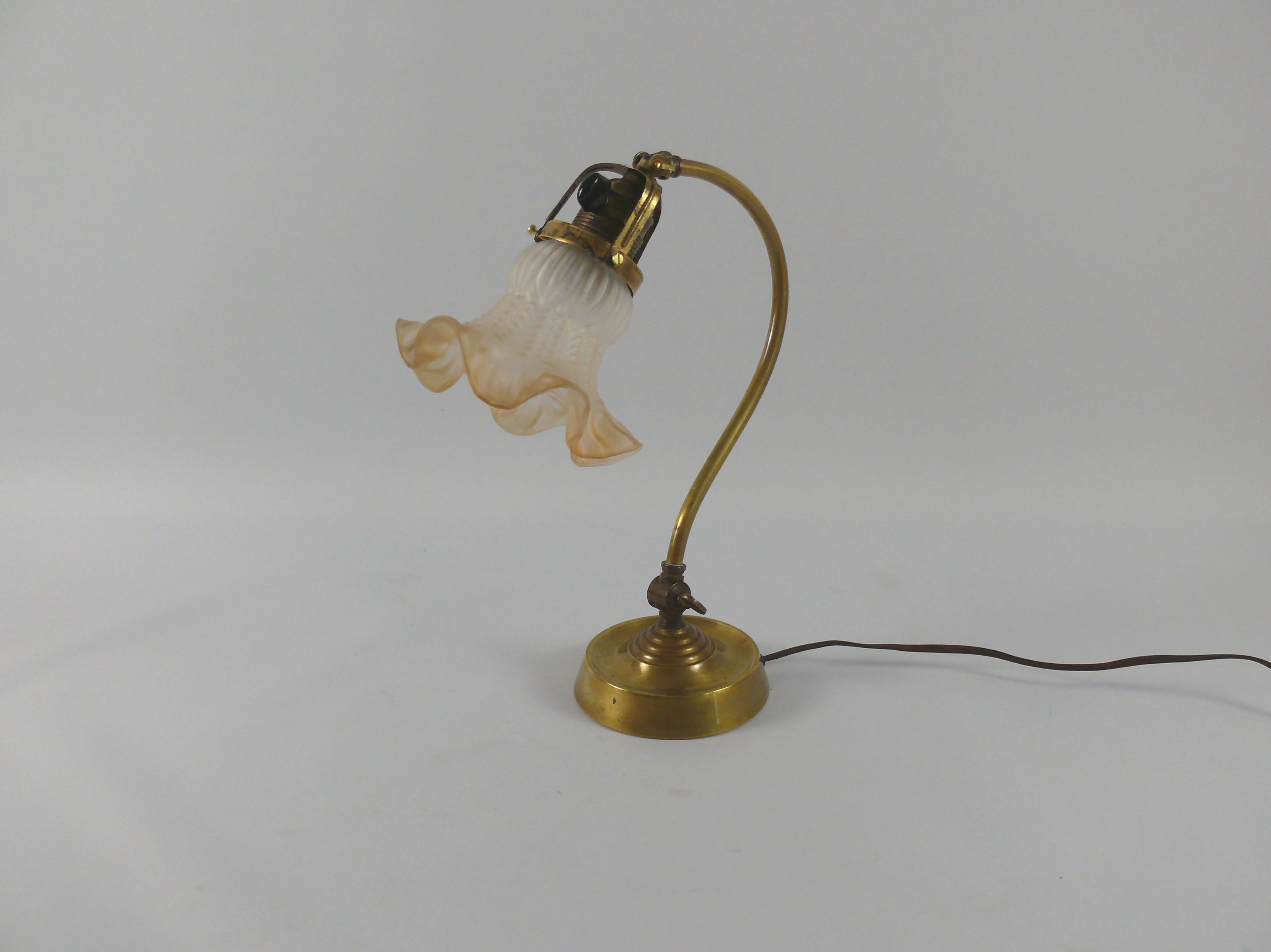 German Art Nouveau Piano Lamp / Table Lamp