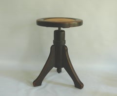 Tabouret de piano Art Nouveau, Allemagne années 1920