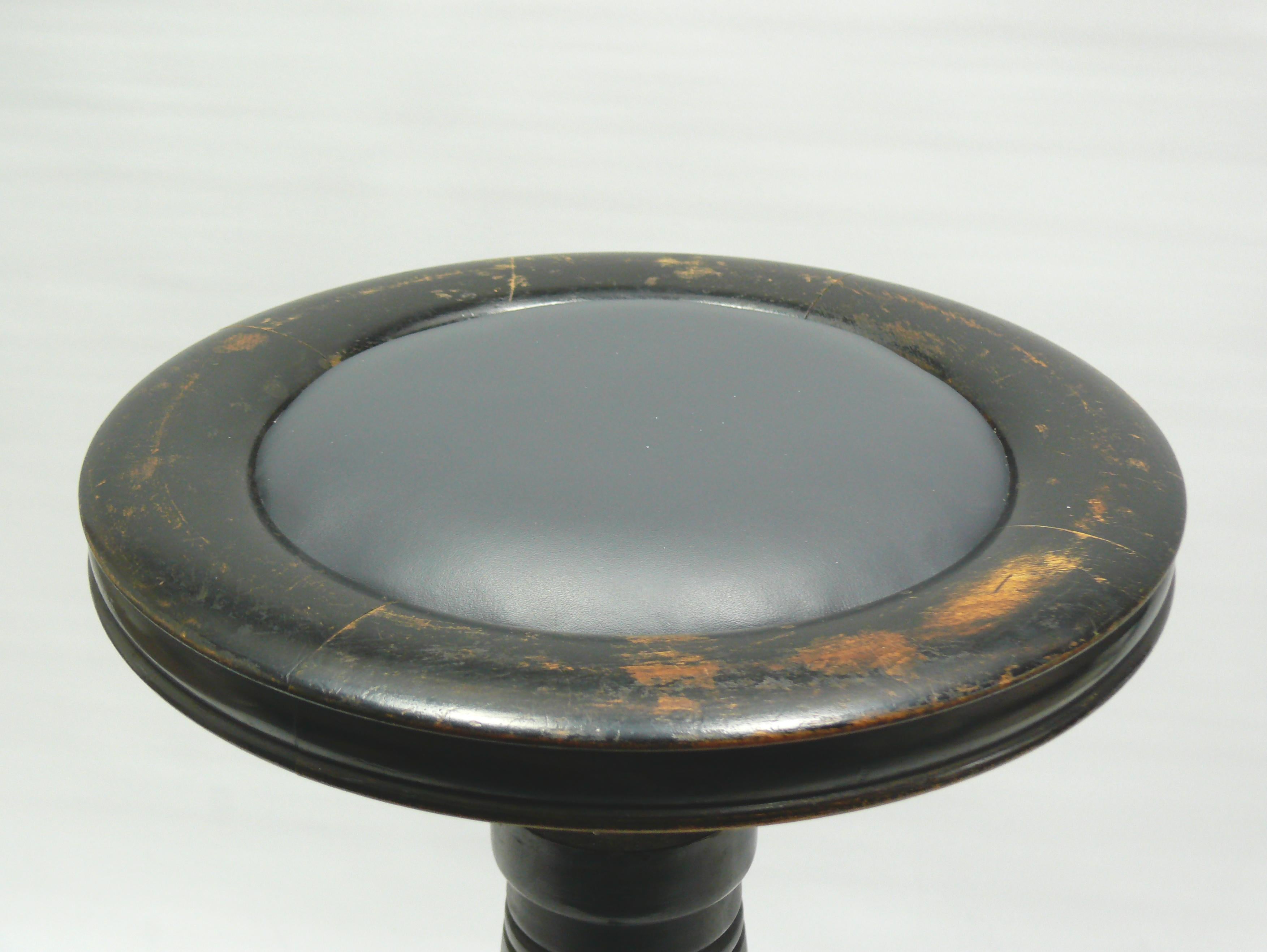 Taburete de piano Art Nouveau, Alemania Años 20 principios del siglo XX