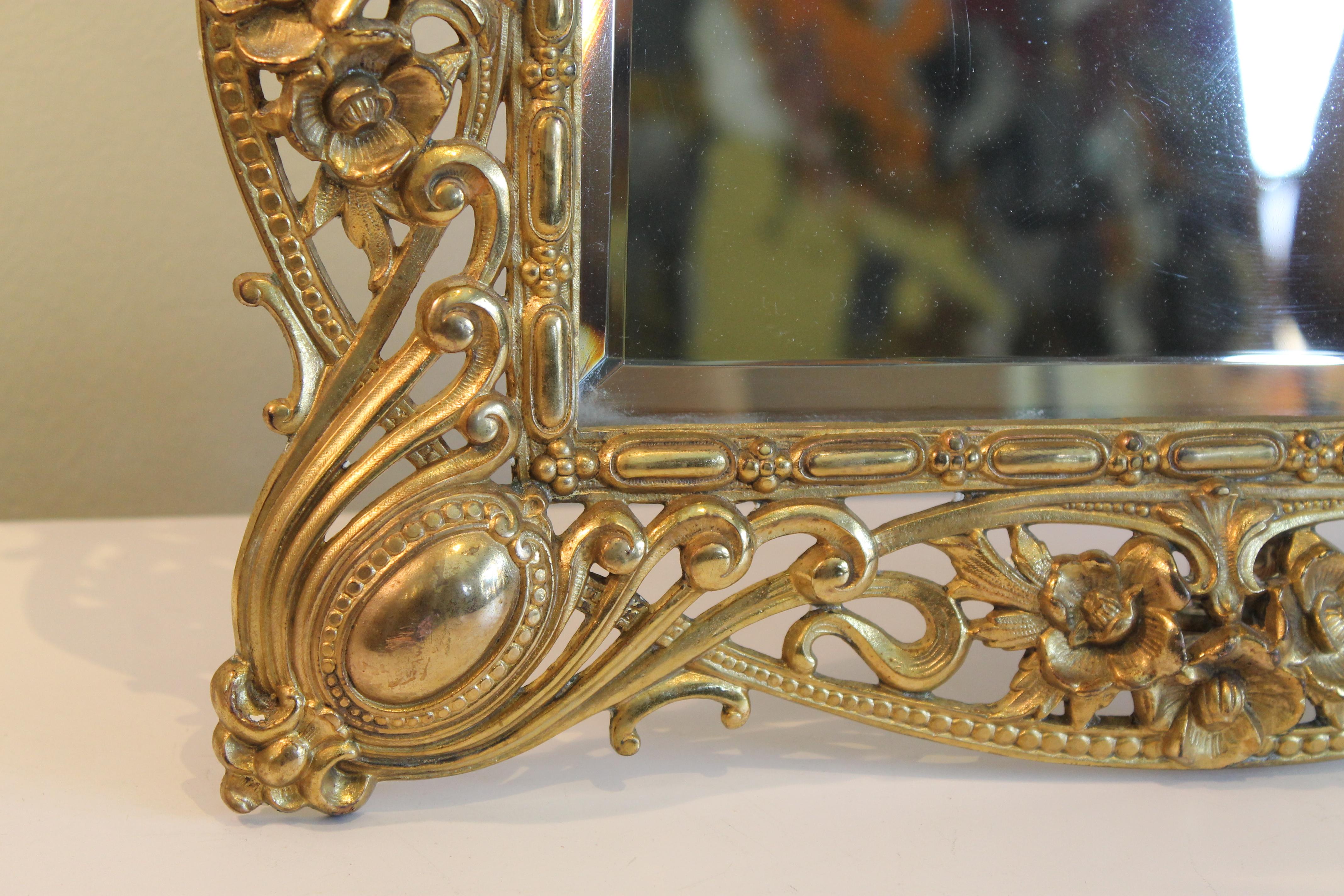 art nouveau photo frame