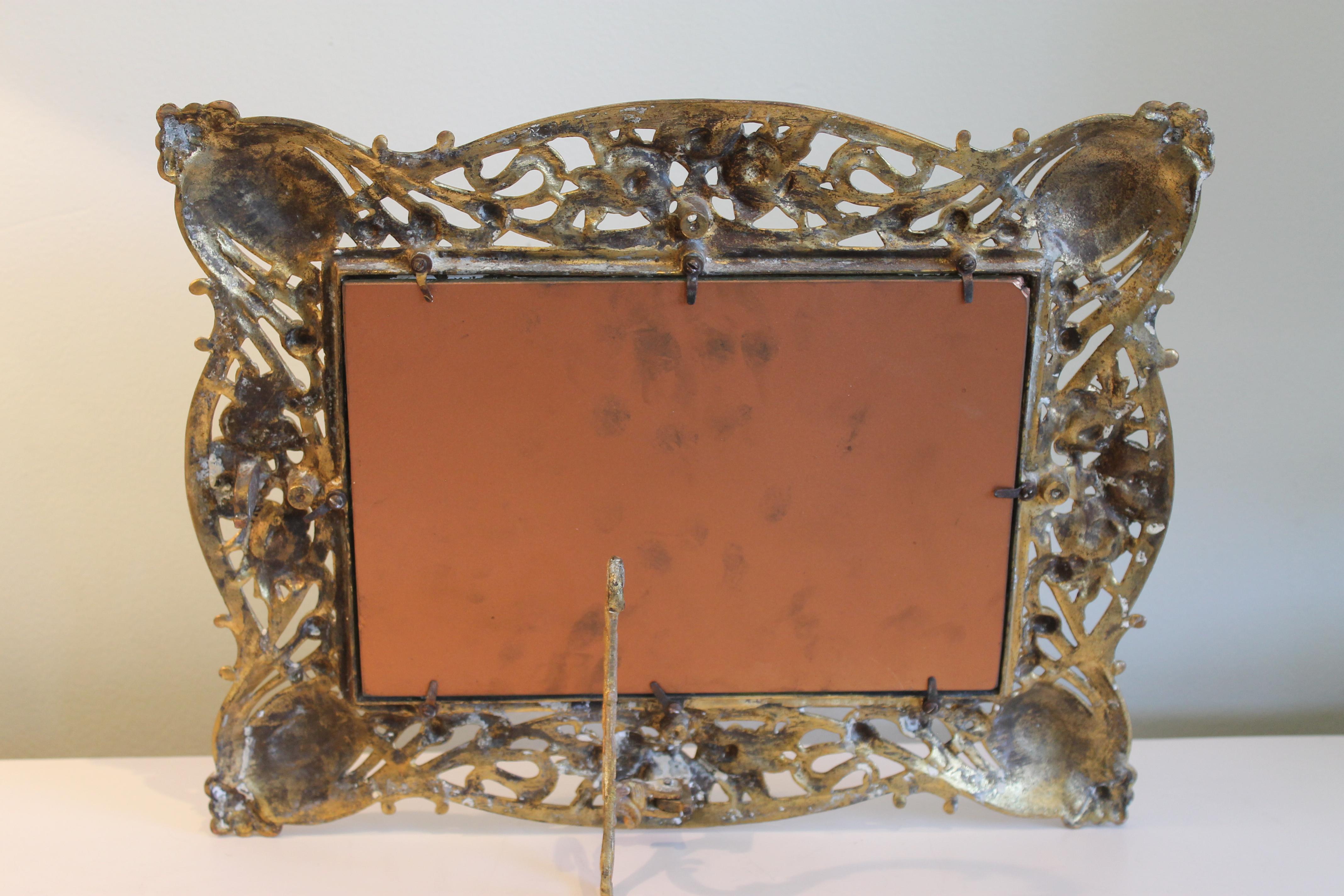 Early 20th Century Art Nouveau Picture Frame For Sale