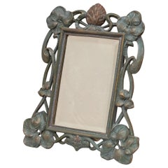 Antique Art Nouveau Picture Frame / Mirror, circa 1910