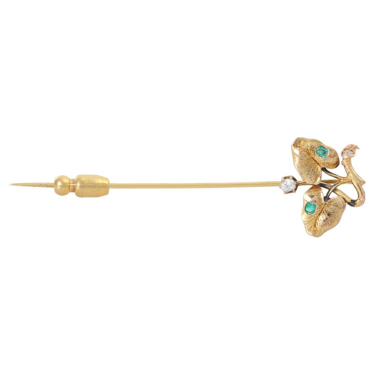 Art Nouveau pin For Sale at 1stDibs