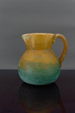 Pichet Art Nouveau de De Feure pour Daum, France, vers 1900