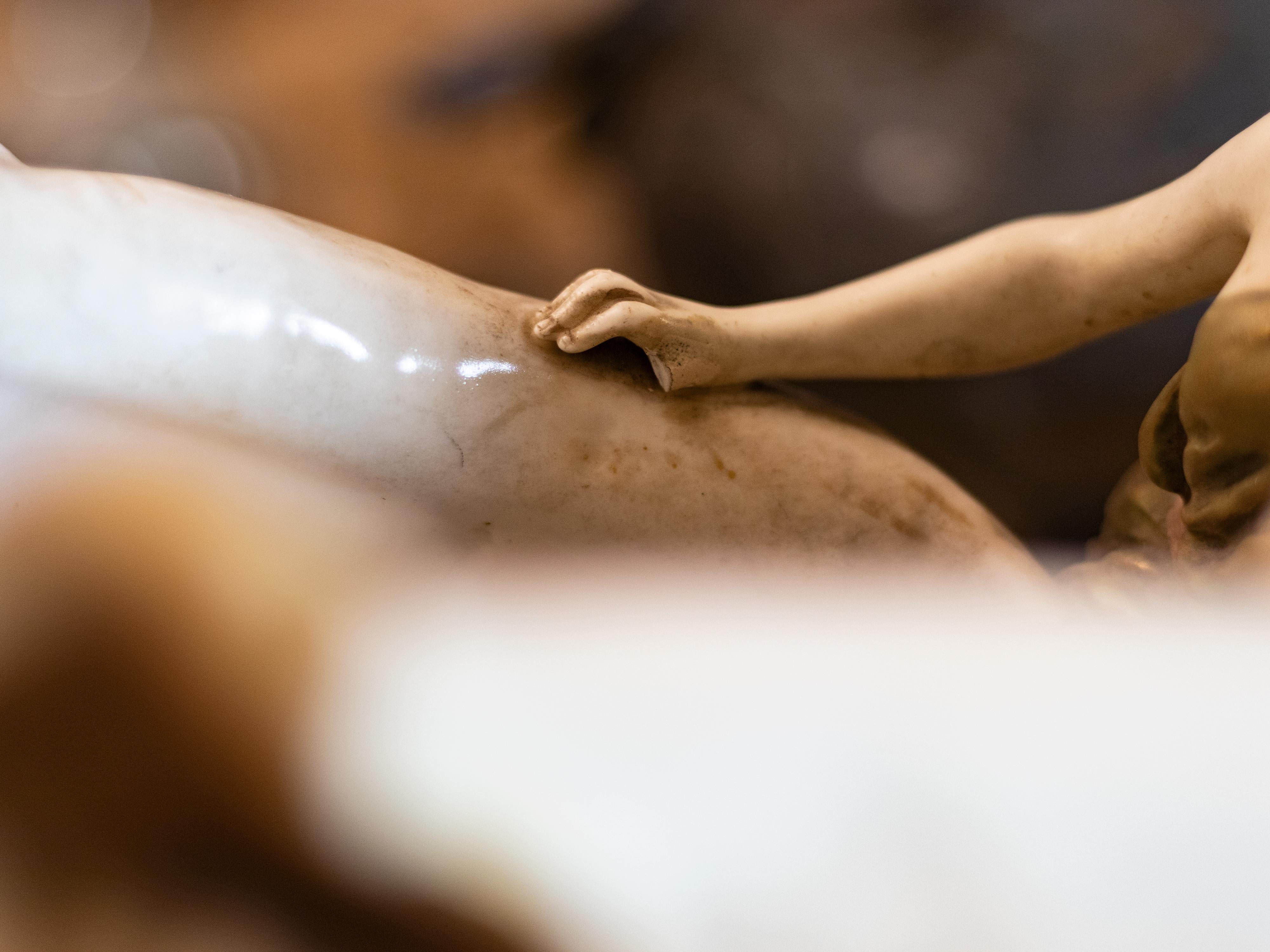 Centrotavola in porcellana Art Nouveau con ninfe di Royal Dux Bohemia, 1900 in vendita 4