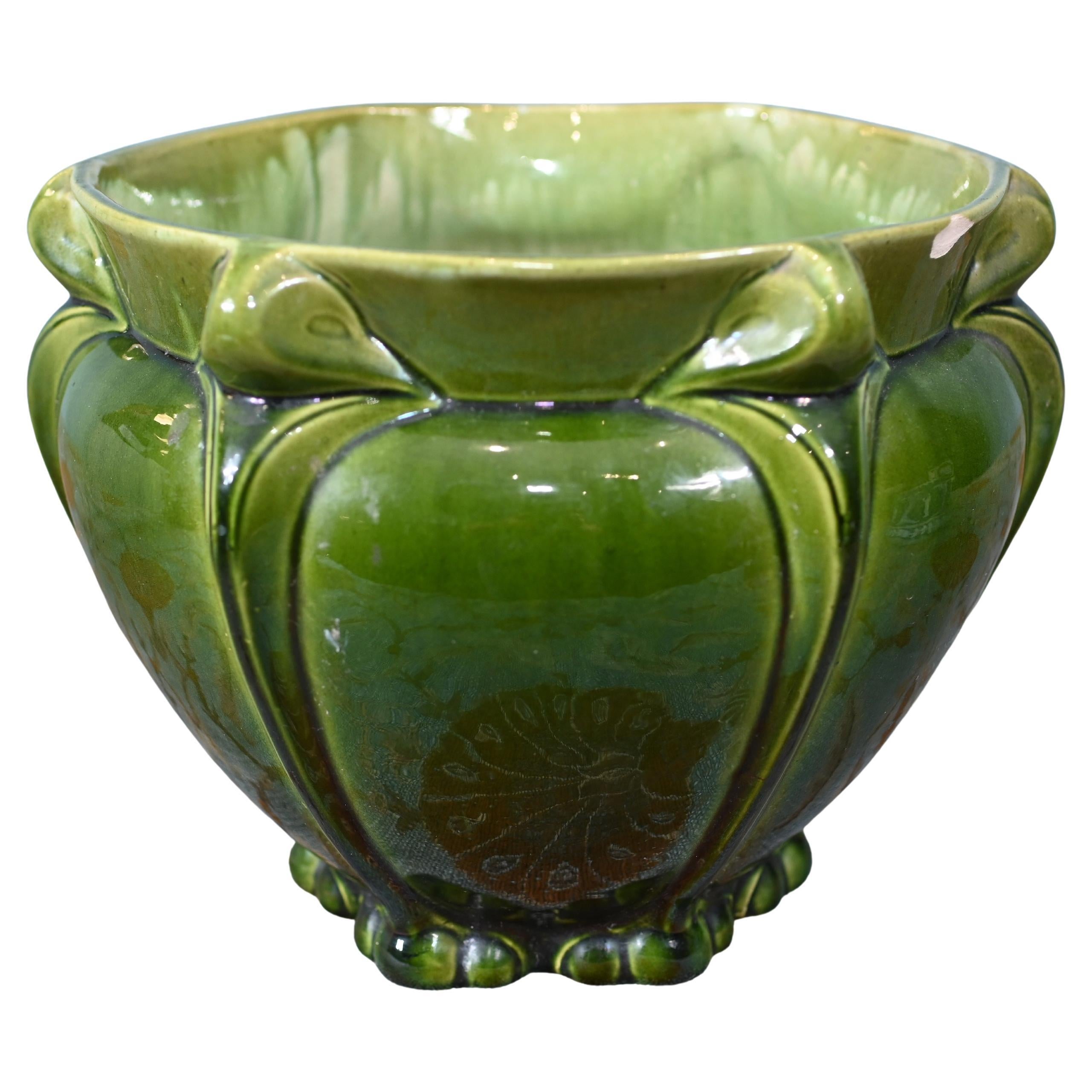 Fioriera in porcellana Art Nouveau Jardiniere