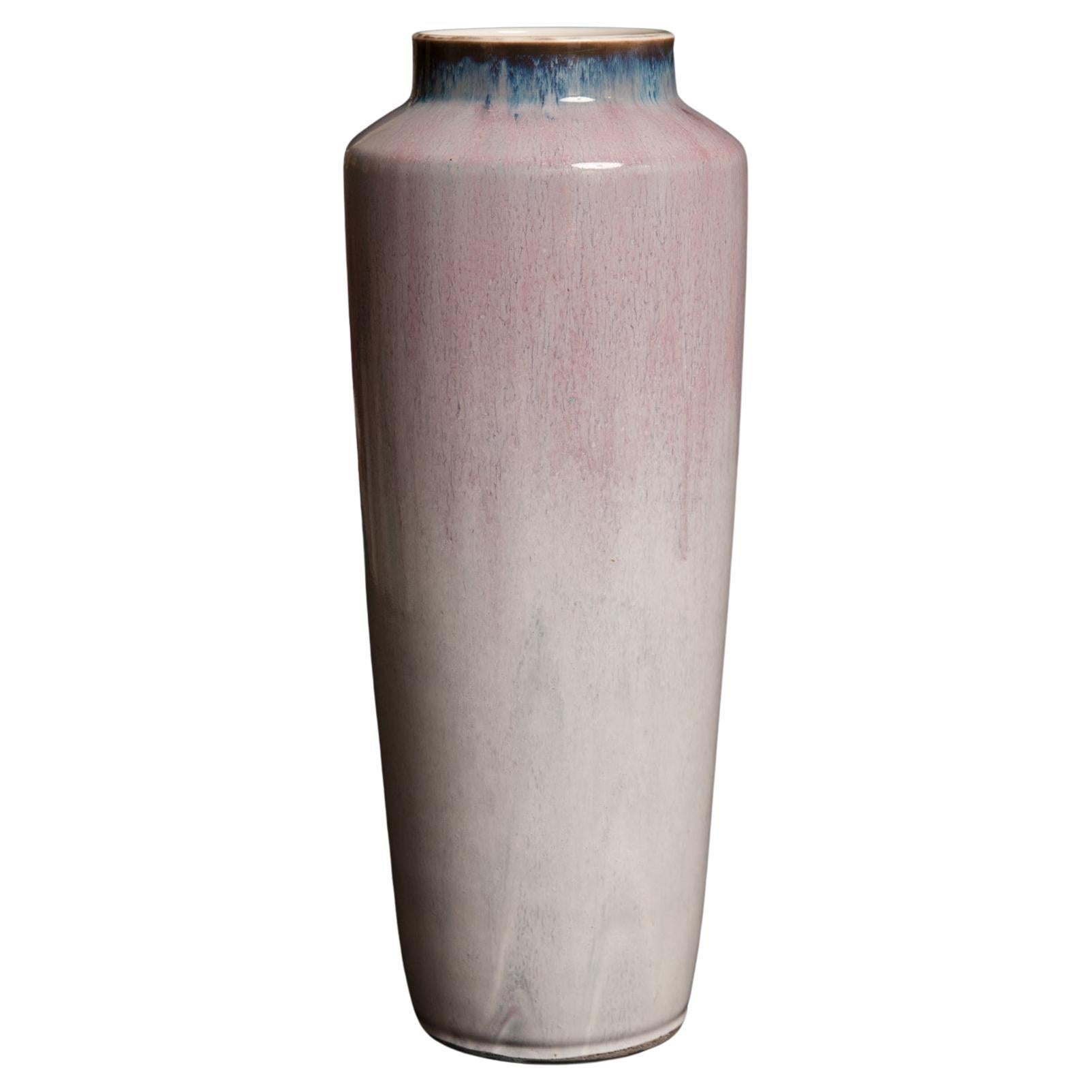 Art Nouveau Porcelain Vase by Taxile Doat for Manufacture Nationale de Sèvres For Sale