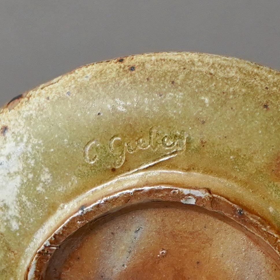 Vaso in ceramica Art Nouveau di Charles Greber. Beauvais, Francia, 1920 circa. in vendita 4