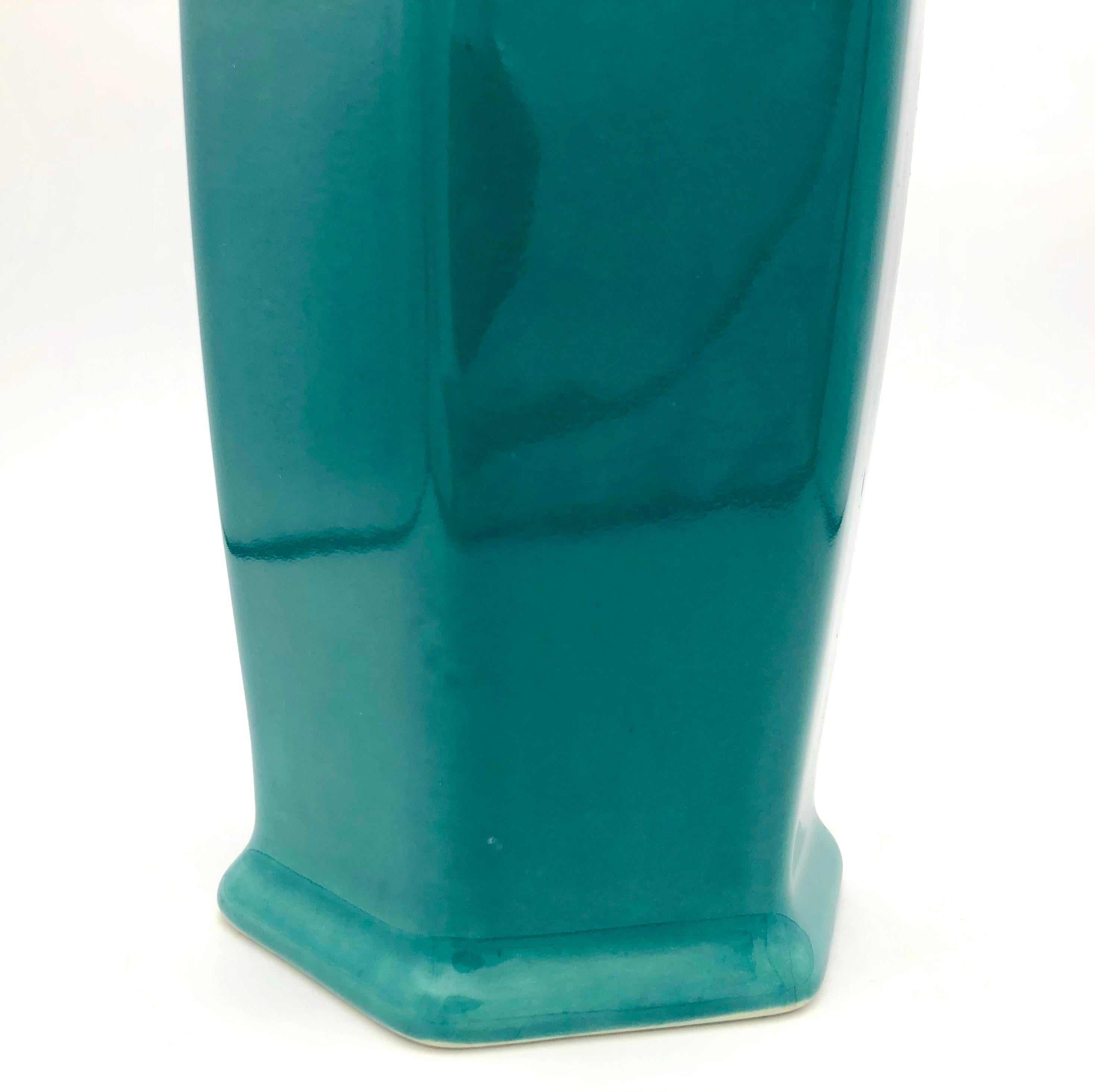 Keramik im Art nouveau-Stil  Villeroy &Boch, Vase im Angebot 1