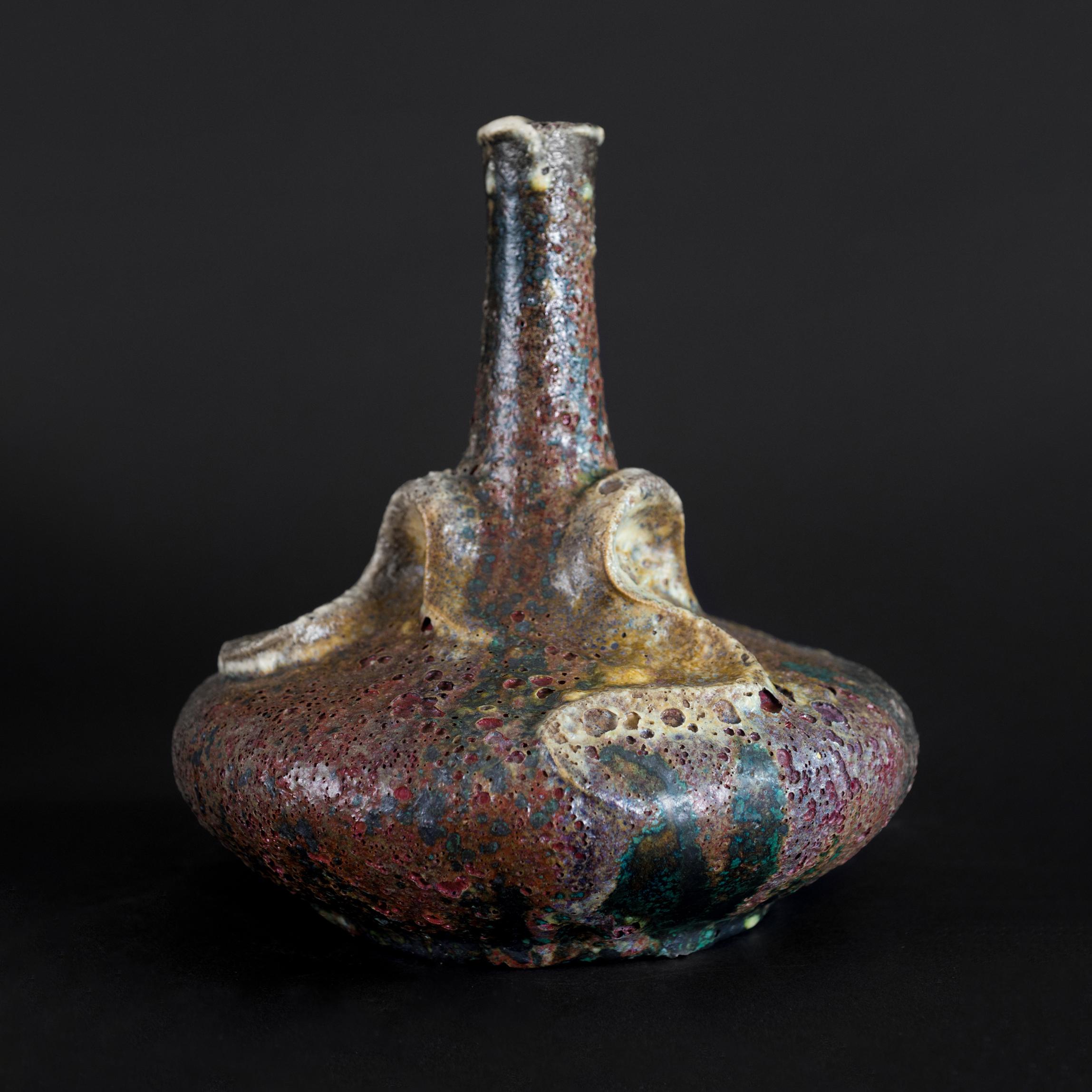 Primordeal-Vase im Art nouveau-Stil von Raoul Lachenal