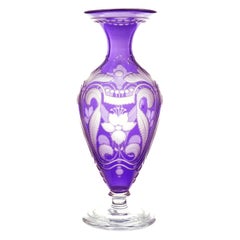 Art Nouveau Purple Vase by Libby