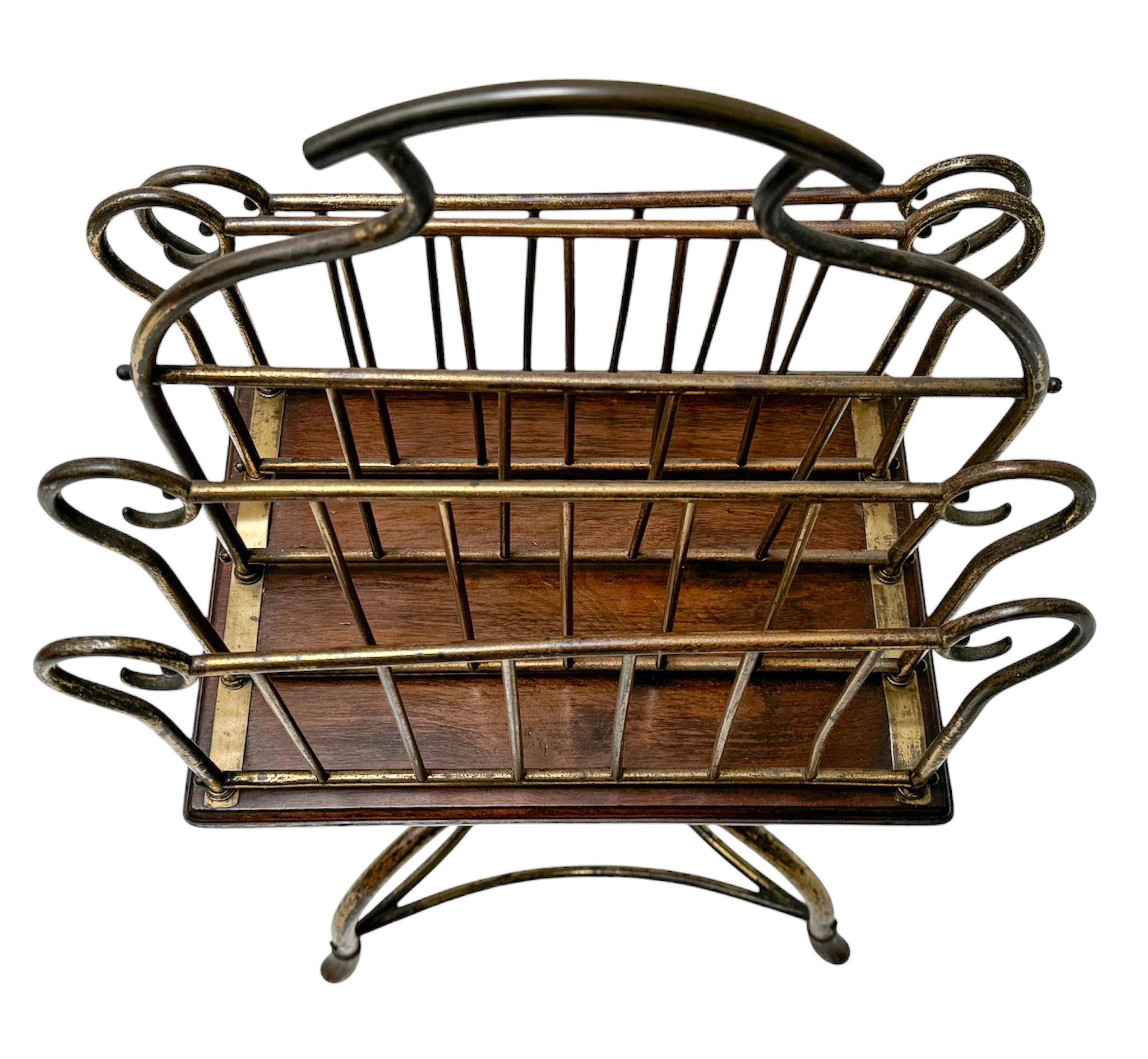Portariviste girevole in stile Art Nouveau, 1900 in vendita 3