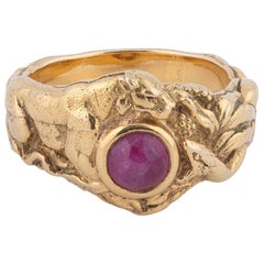 Antique Art Nouveau Ring, circa 1900