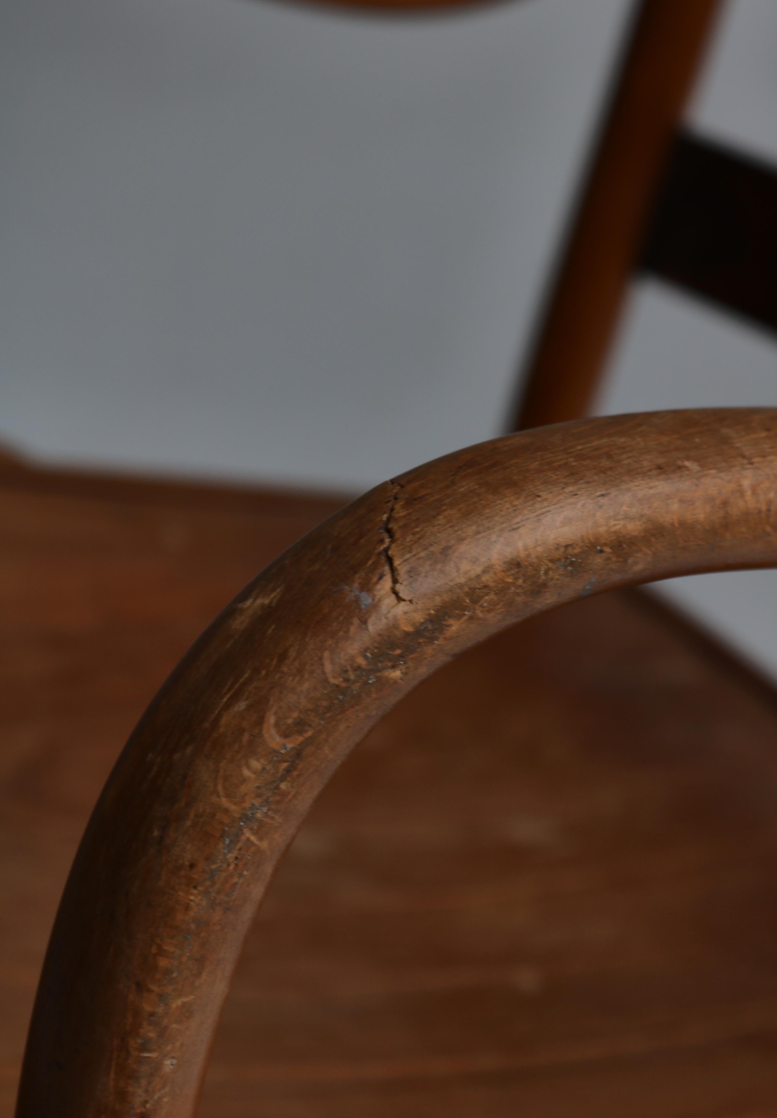 Art Nouveau Rocking Chair by Gustav Siegel for Jacob & Josef Kohn, Austria, 1904 10