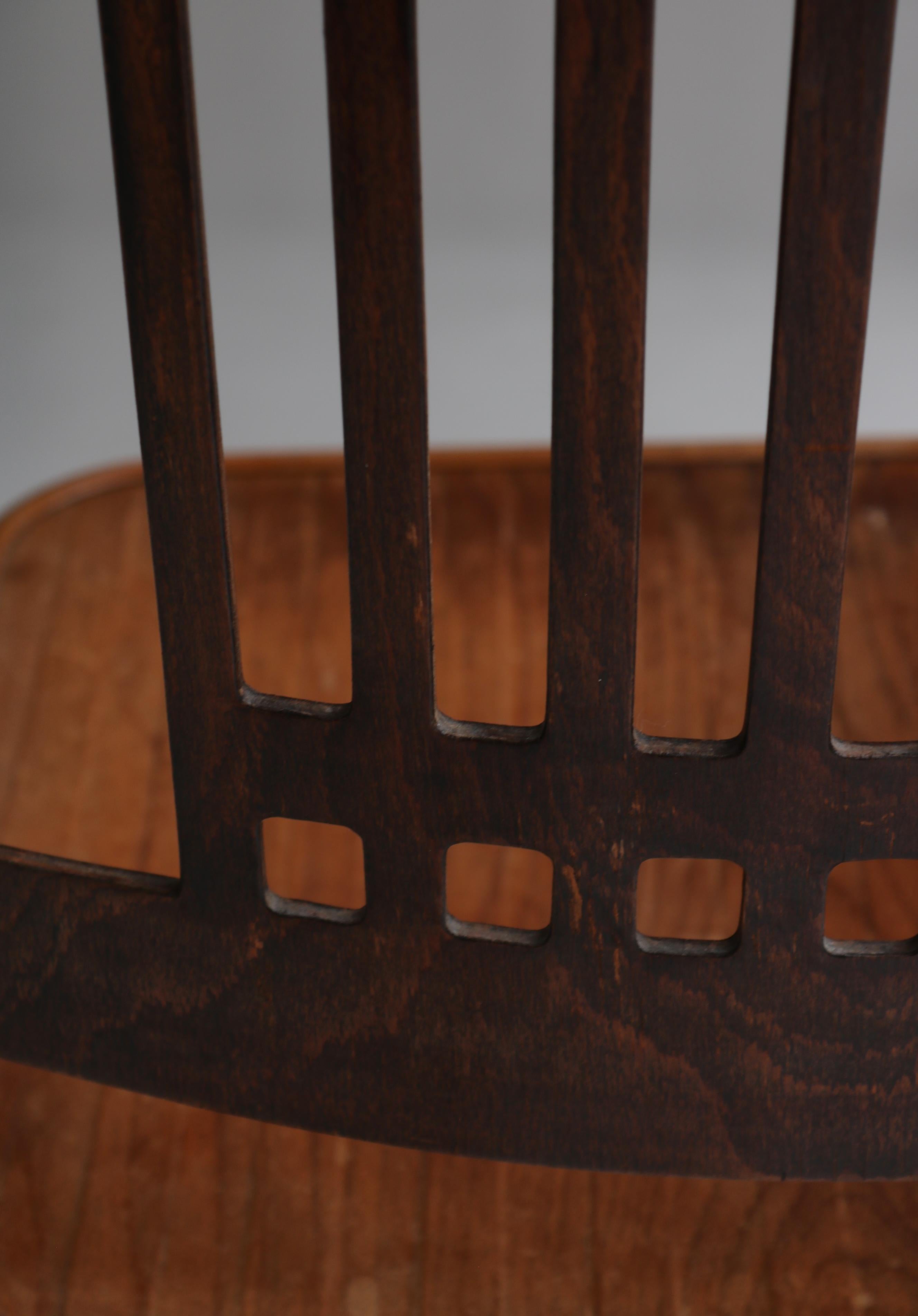 Art Nouveau Rocking Chair by Gustav Siegel for Jacob & Josef Kohn, Austria, 1904 2