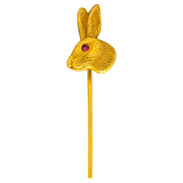 jcp004 Wirework HARE Brooch pin rabbit gift boxed jewellery present handmade