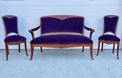 Suite da salotto in stile Art Nouveau di Gauthier-Poinsignon