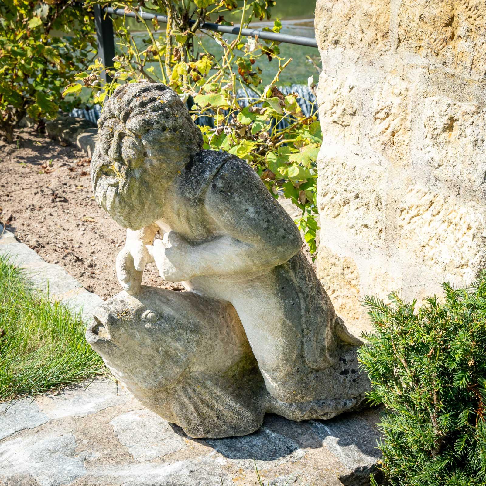Acuario de piedra arenisca Art Nouveau, Alemania, Principios del siglo XX Alemán en venta