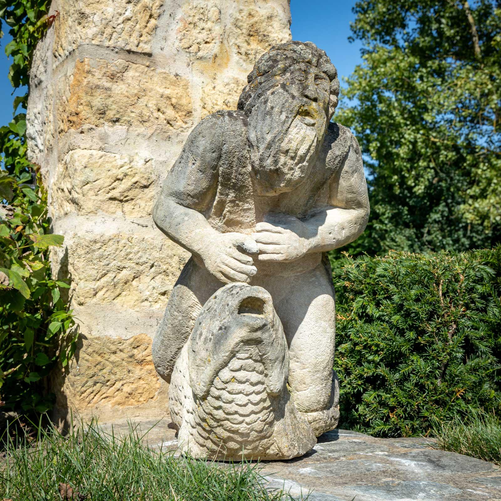 Acuario de piedra arenisca Art Nouveau, Alemania, Principios del siglo XX Arenisca en venta